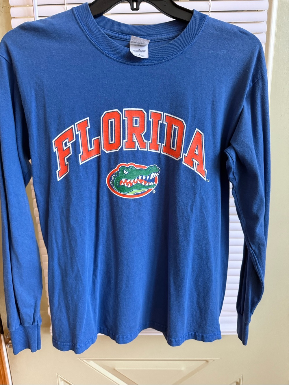 Florida Gators Youth Long-Sleeve T-Shirt - Blue, Size M